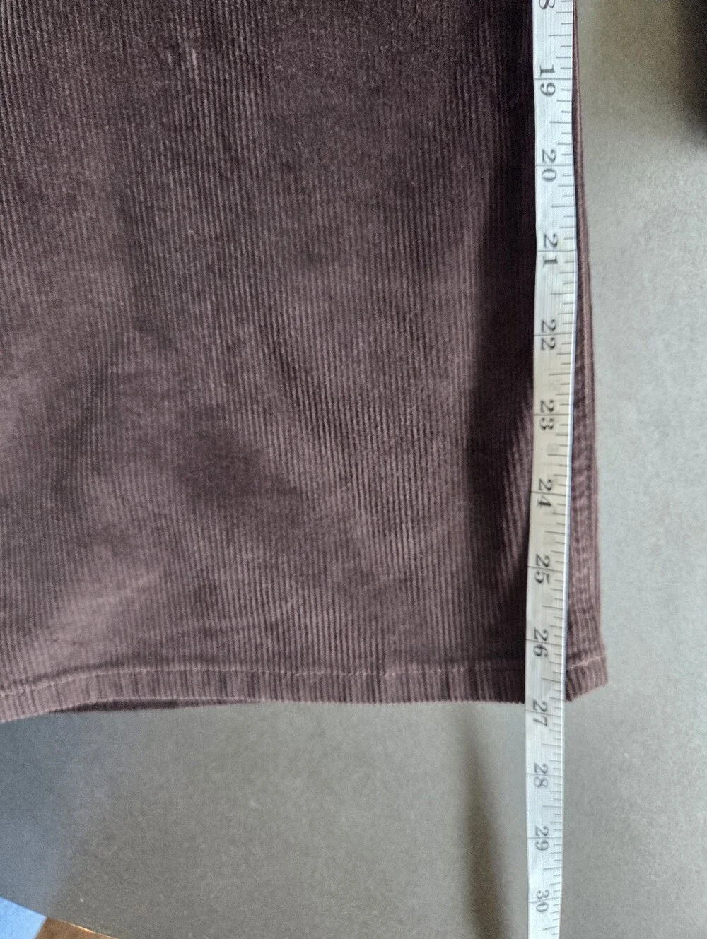 Rag & Bone Brown Andi Ankle Wide Leg Corduroy Pants Size 28 NWT Academia